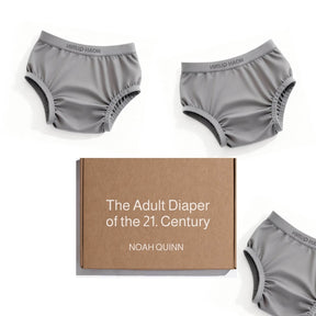 Noah Diaper Sets for Men (Grey)