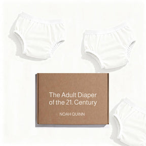 Noah Diaper Sets for Assisted Care (White)